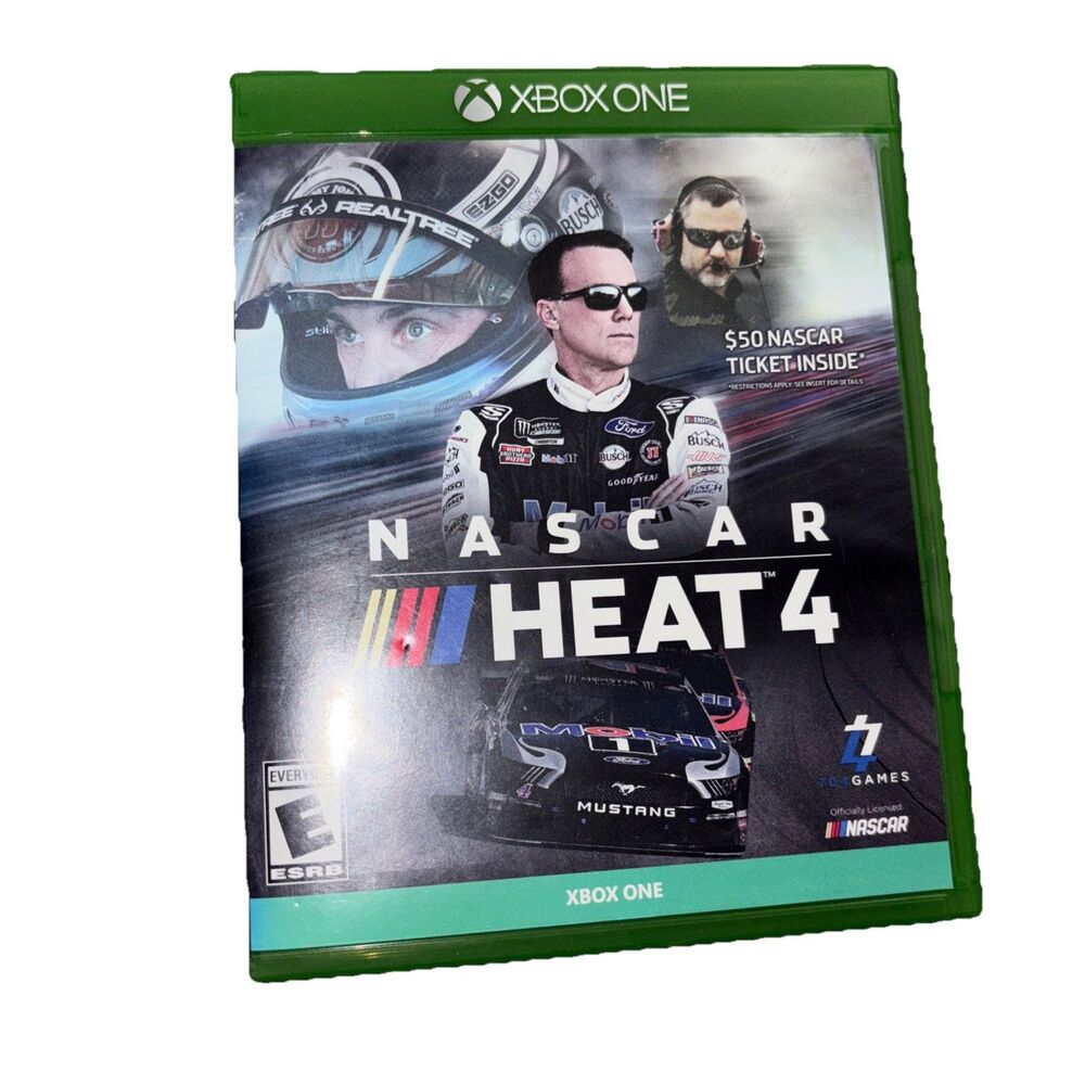 NASCAR Heat 4 - Microsoft Xbox One Mint Disc
